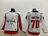 Youth Capitals 70 Braden Holtby White Adidas Jersey,baseball caps,new era cap wholesale,wholesale hats